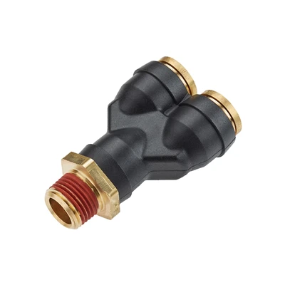 União composta y conector masculino